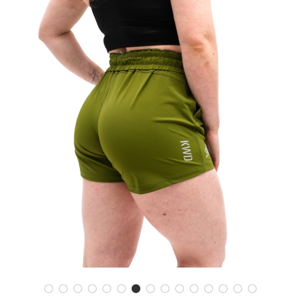 A7 powerlifting squat shorts 360GO KWD SHORTS - MILITARY